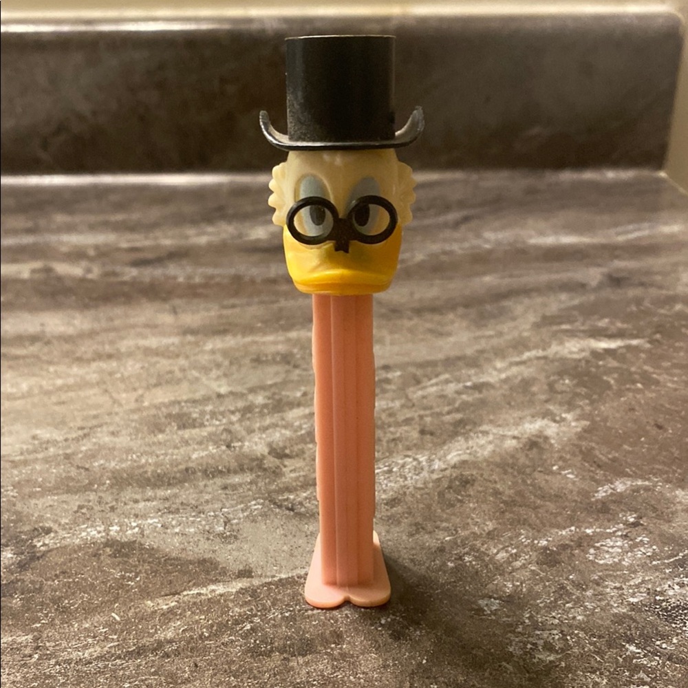*3 for $10* Scrooge McDuck Pez Dispenser - Pink Stem